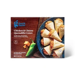 Frozen Chicken & Cheese Quesadilla Cones - 7.5oz/9ct - Good & Gather™ -Good & Gather GUEST 802aad79 7855 4690 bdda bb5a4fc6f00c