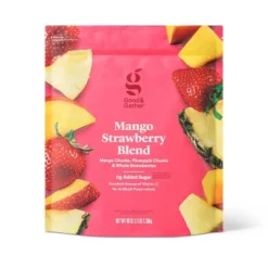 Frozen Non-GMO Mango Strawberry Fruit Blend - 48oz - Good & Gather™ 9 Frozen Non-GMO Mango Strawberry Fruit Blend - 48oz - Good & Gather™ -Good & Gather GUEST 80b2dc62 ffd5 4144 a60f 4e78afd23bc0