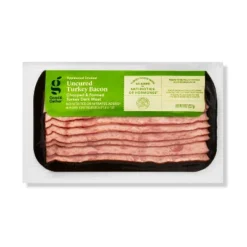 Applewood Smoked Uncured Turkey Bacon - 8oz - Good & Gather™ -Good & Gather GUEST 8262bde3 245f 443d bb61 73219ecbd518