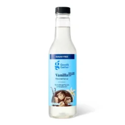 Sugar Free Vanilla Naturally Flavored With Other Natural Flavors Flavored Syrup - 12.7 Fl Oz - Good & Gather™ -Good & Gather GUEST 86113841 4cdc 4505 8ea5 dcfa89d7ab7e