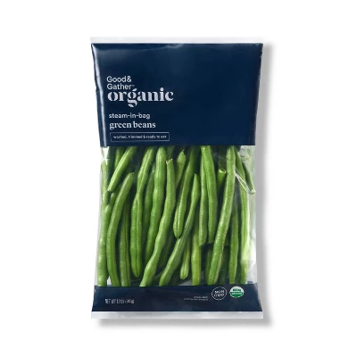 Fresh Organic Steam-in-Bag Green Beans - 12oz - Good & Gather™ 6 Fresh Organic Steam-in-Bag Green Beans - 12oz - Good & Gather™ - Image 4