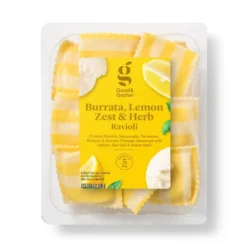 Burrata Lemon Zest Herb Ravioli - 9oz - Good & Gather™ -Good & Gather GUEST 86ff06c8 4c5f 4ece 8a4c ef9bf44fd1b5