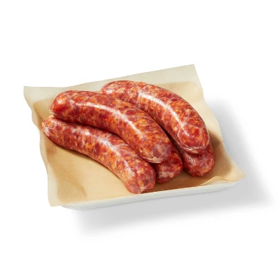 Hot Italian Sausage Links - 16oz/5ct - Good & Gather™ 3 Hot Italian Sausage Links - 16oz/5ct - Good & Gather™