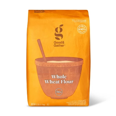 Whole Wheat Flour - 5LB - Good & Gather™ 6 Whole Wheat Flour - 5LB - Good & Gather™ - Image 4