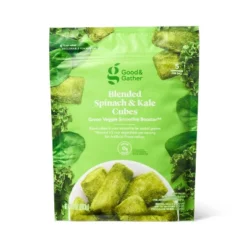Blended Spinach And Kale Frozen Smoothie Booster Cubes - 10oz - Good & Gather™ -Good & Gather GUEST 8c1b2498 7fa9 4655 adc2 e78eb3bbdc5a