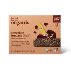 Organic Chocolate Brownie Whole Grain Baked Bar - 15.24oz/12ct - Good & Gather™ -Good & Gather GUEST 8cf02aa9 21e4 4c1e a631 6ac7b46f98a5