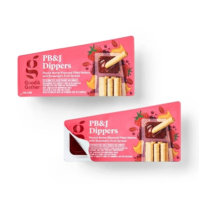 Peanut Butter Filled Wafer Stix With Strawberry Jam - 12.7oz/6ct - Good & Gather™ 4 Peanut Butter Filled Wafer Stix With Strawberry Jam - 12.7oz/6ct - Good & Gather™ - Image 2