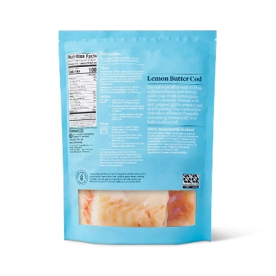 Alaska Cod Skinless Boneless Fillets - Frozen - 16oz - Good & Gather™ 3 Alaska Cod Skinless Boneless Fillets - Frozen - 16oz - Good & Gather™