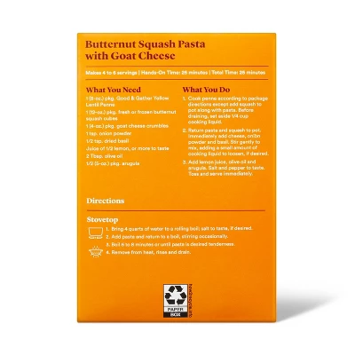 Gluten Free Yellow Lentil Penne - 8oz - Good & Gather™ 5 Gluten Free Yellow Lentil Penne - 8oz - Good & Gather™ - Image 3