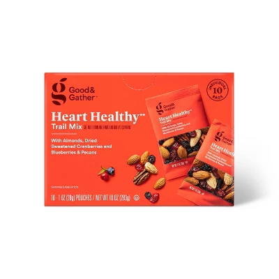 Heart Healthy Trail Mix - 10oz/10ct - Good & Gather™ 5 Heart Healthy Trail Mix - 10oz/10ct - Good & Gather™ - Image 3