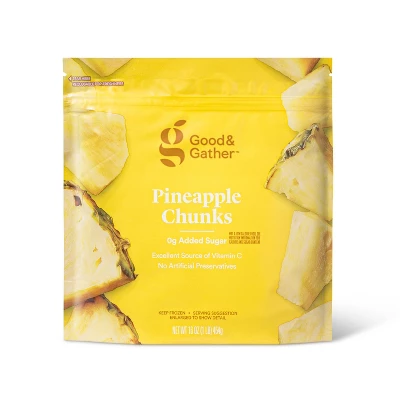 Frozen Pineapple Fruit Chunks - 16oz - Good & Gather™ 5 Frozen Pineapple Fruit Chunks - 16oz - Good & Gather™ - Image 3