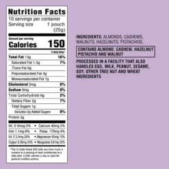 Unsalted Raw Mixed Nuts - 9oz/10ct - Good & Gather™ -Good & Gather GUEST 956a2a00 8f22 49e5 946c eae3f2577a8b