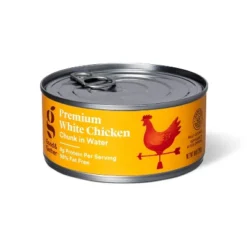 Premium White Chunk Chicken In Water - 10oz - Good & Gather™ 9 Premium White Chunk Chicken In Water - 10oz - Good & Gather™ -Good & Gather GUEST 961c730a 1ce0 4143 8f3c 10e57ffed9f2 1