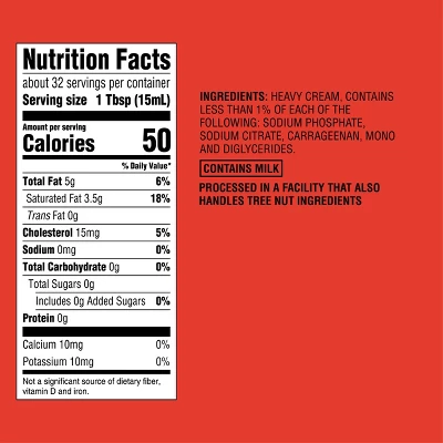 Heavy Whipping Cream - 16 Fl Oz (1pt) - Good & Gather™ 6 Heavy Whipping Cream - 16 Fl Oz (1pt) - Good & Gather™ - Image 4