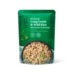 90 Second Long Grain & Wild Rice With Herbs & Seasonings Microwavable Pouch - 8.5oz - Good & Gather™ 7 90 Second Long Grain & Wild Rice With Herbs & Seasonings Microwavable Pouch - 8.5oz - Good & Gather™ -Good & Gather GUEST 96c4a0f1 c92d 4949 9d3b da4772636062