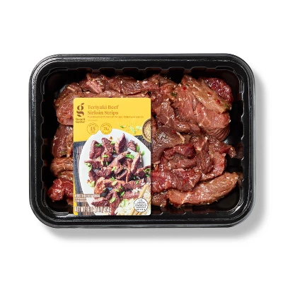 Teriyaki Beef Sirloin Strips - 1lb - Good & Gather™ 6 Teriyaki Beef Sirloin Strips - 1lb - Good & Gather™ - Image 4