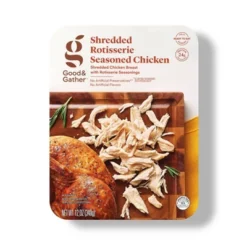 Shredded Rotisserie Seasoned Chicken - 12oz - Good & Gather™ -Good & Gather GUEST 986a522f 5a15 4100 9280 ecde5a3d53b5