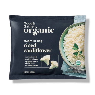 Organic Frozen Riced Cauliflower - 10oz - Good & Gather™ 5 Organic Frozen Riced Cauliflower - 10oz - Good & Gather™ - Image 3