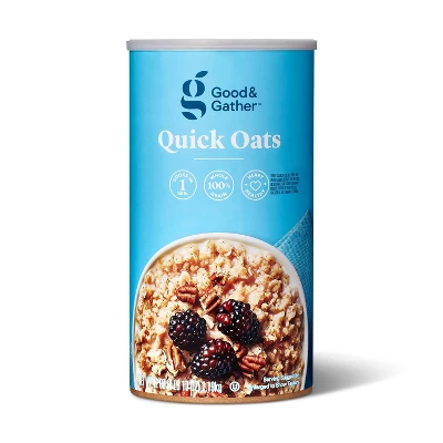 Quick Oats - 42oz - Good & Gather™ 6 Quick Oats - 42oz - Good & Gather™ - Image 4