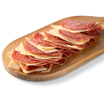 Uncured Genoa Salami And Provolone Cheese Tray - 6oz - Good & Gather™ 4 Uncured Genoa Salami And Provolone Cheese Tray - 6oz - Good & Gather™ - Image 2