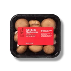Fresh Baby Bella Mushrooms - Good & Gather™ -Good & Gather GUEST 9e152099 fe22 4f60 986d 3f6b812eee50