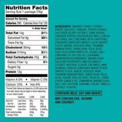 Smoked Turkey & Cheddar Cheese Lunch Kit - 2.8oz - Good & Gather™ -Good & Gather GUEST 9e1a9f68 6c35 40ae ac05 506f4db1a6bd