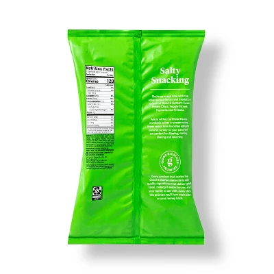 Sea Salt Veggie Straws - 7oz - Good & Gather™ 3 Sea Salt Veggie Straws - 7oz - Good & Gather™