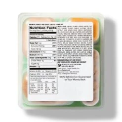 Smoked Turkey & Colby Cheese Lunch Kit - 2.9oz - Good & Gather™