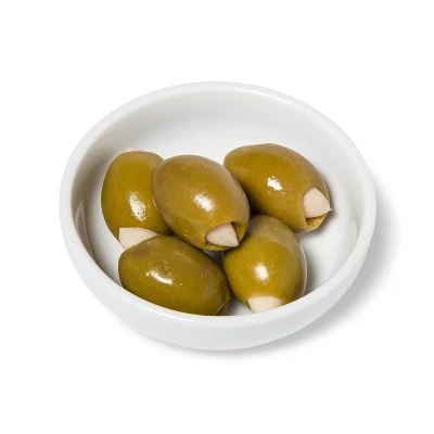 Garlic Stuffed Queen Olives - 7oz - Good & Gather™ 4 Garlic Stuffed Queen Olives - 7oz - Good & Gather™ - Image 2