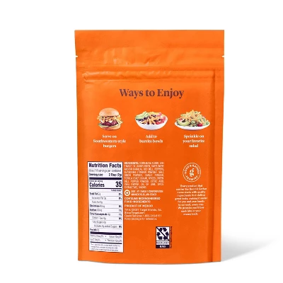 Santa Fe Tortilla Strips Salad Topper - 3.5oz - Good & Gather™ 4 Santa Fe Tortilla Strips Salad Topper - 3.5oz - Good & Gather™ - Image 2