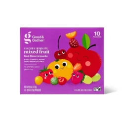 Mixed Fruit Fruit-Flavored Snacks - 8oz/10ct - Good & Gather™ -Good & Gather GUEST a3ceae05 87df 44e1 8060 ae4b2c7353a8