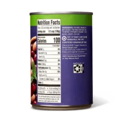 Organic Low Sodium 3 Bean Blend - 15oz - Good & Gather™