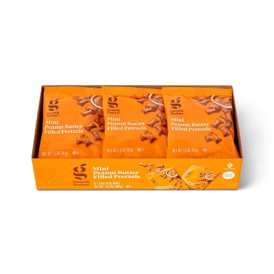 Mini Peanut Butter Filled Pretzels Multipack - 9ct - Good & Gather™ 7 Mini Peanut Butter Filled Pretzels Multipack - 9ct - Good & Gather™ - Image 5