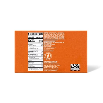 Organic Mini Sandwich Cheddar Cheese Crackers - 8oz/8ct - Good & Gather™ 4 Organic Mini Sandwich Cheddar Cheese Crackers - 8oz/8ct - Good & Gather™ - Image 2