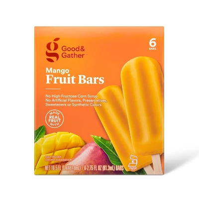 Frozen Mango Fruit Bars - 16.5 Fl Oz/6ct - Good & Gather™ 5 Frozen Mango Fruit Bars - 16.5 Fl Oz/6ct - Good & Gather™ - Image 3