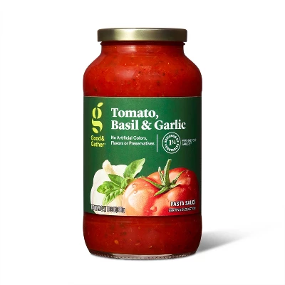 Tomato, Basil & Garlic Pasta Sauce - 24oz - Good & Gather™ 6 Tomato, Basil & Garlic Pasta Sauce - 24oz - Good & Gather™ - Image 4