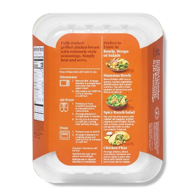 Grilled Chicken Breast Skewers With Rotisserie-Style Seasonings - 6ct/10.5oz - Good & Gather™ 4 Grilled Chicken Breast Skewers With Rotisserie-Style Seasonings - 6ct/10.5oz - Good & Gather™ - Image 2