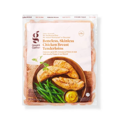 No Antibiotics Every Boneless & Skinless Chicken Breast Tenderloins - Frozen - 40oz - Good & Gather™ 6 No Antibiotics Every Boneless & Skinless Chicken Breast Tenderloins - Frozen - 40oz - Good & Gather™ - Image 4