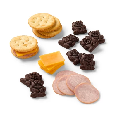 Uncured Ham & Colby Cheese Lunch Kit - 2.9oz - Good & Gather™ 4 Uncured Ham & Colby Cheese Lunch Kit - 2.9oz - Good & Gather™ - Image 2