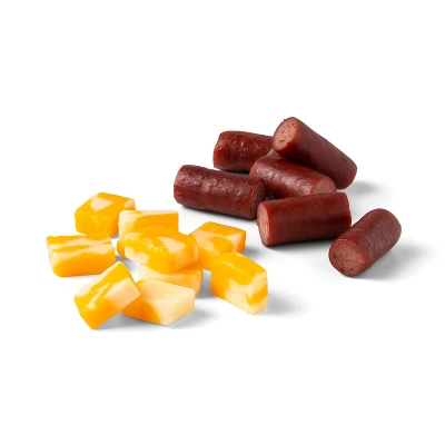 Colby Jack Cheese & Turkey Sausage Protein Pack Quick Bite - 4.5oz/3ct - Good & Gather™ 4 Colby Jack Cheese & Turkey Sausage Protein Pack Quick Bite - 4.5oz/3ct - Good & Gather™ - Image 2