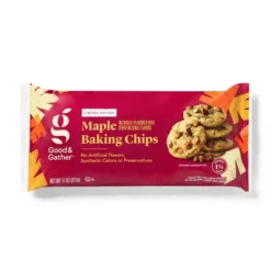 Maple Naturally Flavored With Other Natural Flavors Baking Chips - 11oz - Good & Gather™ 7 Maple Naturally Flavored With Other Natural Flavors Baking Chips - 11oz - Good & Gather™ -Good & Gather GUEST acf7a3e4 d28e 41a5 a7eb 6e35a1c0a0fa