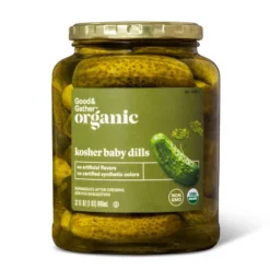 Organic Kosher Baby Dill Pickles - 32 Fl Oz - Good & Gather™ -Good & Gather GUEST adce7411 15bc 4bb6 874c 92e4c71996ae