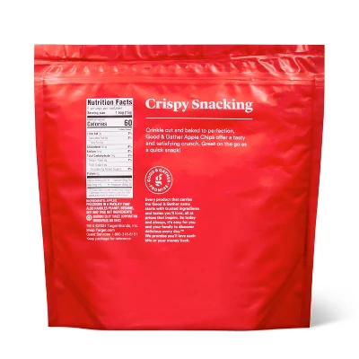 Red Apple Chips - 3.18oz / 6ct - Good & Gather™ 3 Red Apple Chips - 3.18oz / 6ct - Good & Gather™