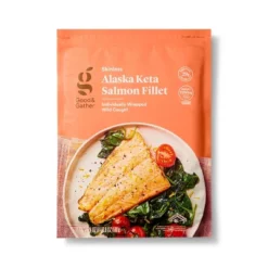 Alaska Keta Salmon Skinless Fillets - Frozen - 24oz - Good & Gather™ -Good & Gather GUEST ae939592 cb1c 4918 9611 dc426a5daacd