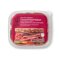 Uncured Hard Salami Ultra-Thin Deli Slices - 7oz - Good & Gather™ -Good & Gather GUEST afe4c8dc 3ea4 4750 ae08 cf29fac0061f