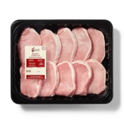Boneless Center Cut Pork Family Pack - Price Per Lb - Good & Gather™ -Good & Gather GUEST b1768726 9494 470a a10b 531754f0ccae