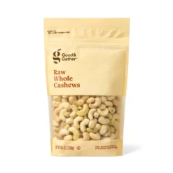 Unsalted Raw Whole Cashews - 9.5oz - Good & Gather™ -Good & Gather GUEST b247716d 355e 41cb 823e da7a5451d8a1