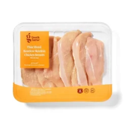 All Natural Boneless & Skinless Thin Sliced Chicken Breast Value - Price Per Lb - Good & Gather™ -Good & Gather GUEST b2ab59bd d5a6 4374 9b21 ab5c60a7fde6