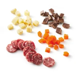 Genoa Salami, Pepper Jack Cheese, Dried Mango, Dark Chocolate Chunks - 3oz - Good & Gather™