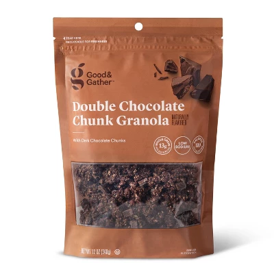 Double Chocolate Chunk Granola - 12oz - Good & Gather™ 6 Double Chocolate Chunk Granola - 12oz - Good & Gather™ - Image 4